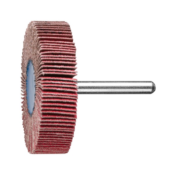 PFERD Keramikkorn Fächerschleifer F Durchmesser 60x15mm Schaft 6 mm CO-COOL120 - Fächerschleifer