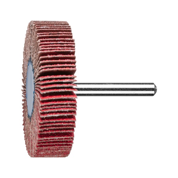 PFERD ceramic grain flap disc F diameter 60x15mm shaft 6 mm CO-COOL80 - Fan sander