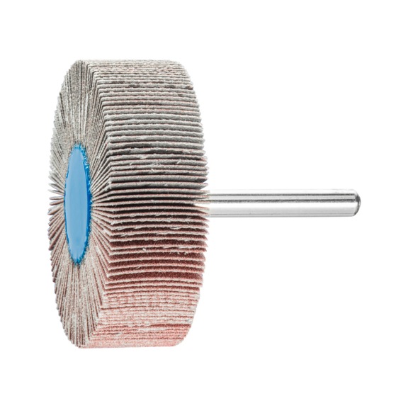 PFERD corundum flap disc F diameter 60x20mm shaft diameter 6 mm A240 - Fan sander