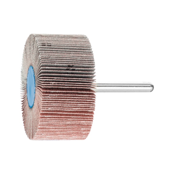 PFERD corundum flap disc F diameter 60x30mm shaft diameter 6 mm A120 - Fan sander