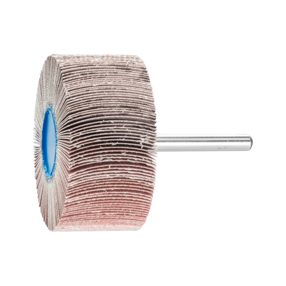 PFERD corundum flap disc F diameter 60x30mm shaft diameter 6 mm A400 - Fan sander