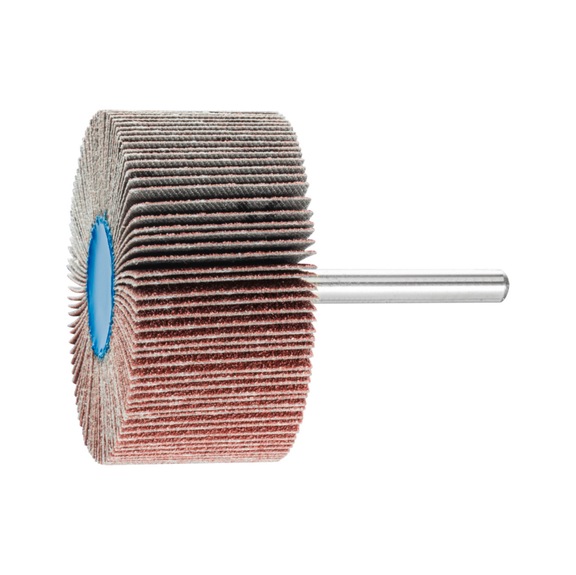 PFERD corundum flap disc F diameter 60x30mm shaft diameter 6mm A80 10 - Fan sander