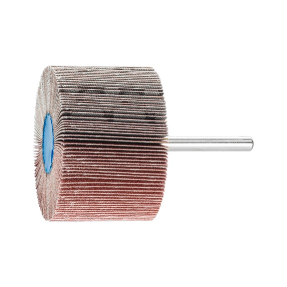 PFERD corundum flap disc F diameter 80x10mm shaft diameter 6 mm A180 - Fan sander