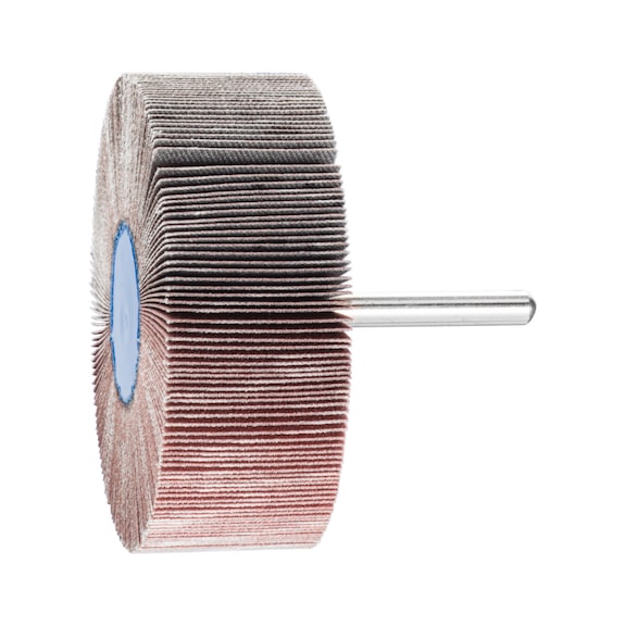 PFERD corundum flap disc F diameter 80x30mm shaft diameter 6 mm A240 - Fan sander