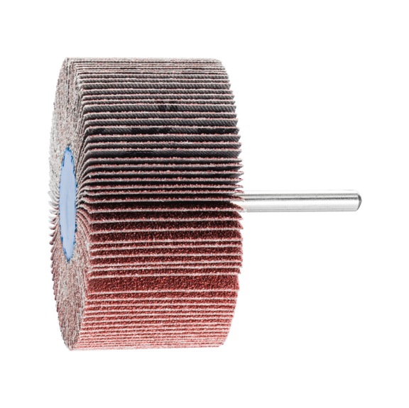 PFERD Korund Fächerschleifer F Durchmesser 80x40mm Schaft-Durchmesser 6 mm A60 - Fächerschleifer