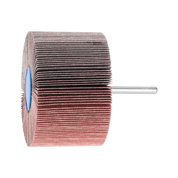 PFERD corundum flap disc F diameter 80x50mm shaft diameter 6 mm A120 - Fan sander