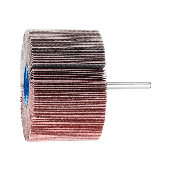 PFERD corundum flap disc F diameter 80x50mm shaft diameter 6 mm A150 - Fan sander