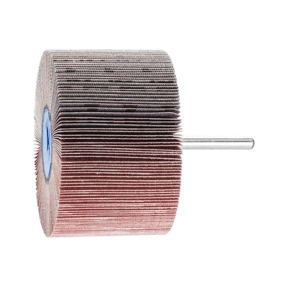 PFERD corundum flap disc F diameter 80x50mm shaft diameter 6 mm A240 - Fan sander