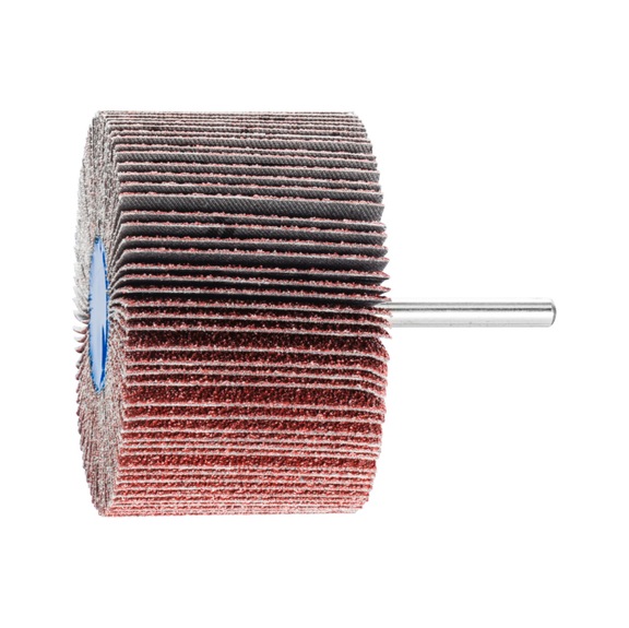 PFERD corundum flap disc F diameter 80x50mm shaft diameter 6 mm A40 - Fan sander