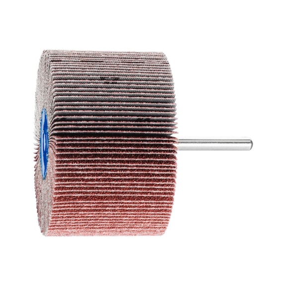 PFERD corundum flap disc F diameter 80x50mm shaft diameter 6 mm A60 - Fan sander