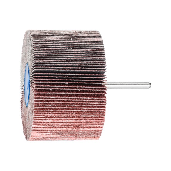 PFERD corundum flap disc F diameter 80x50mm shaft diameter 6 mm A80 - Fan sander