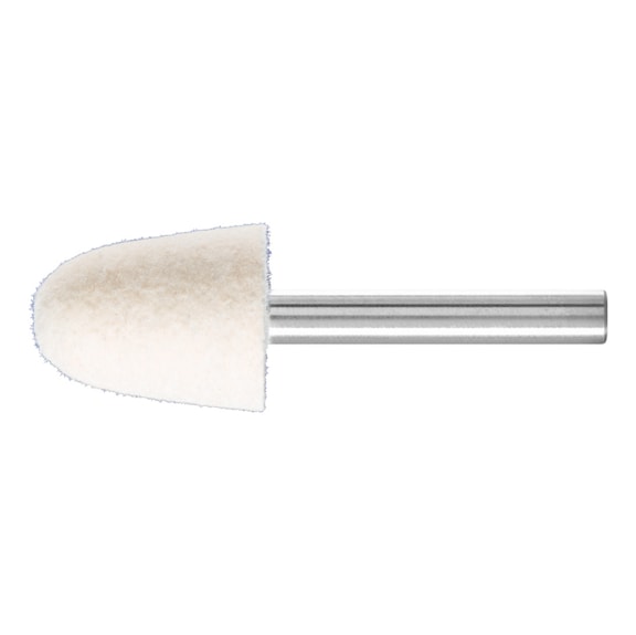 PFERD harte Filzpolierstifte Kegelform Durchmesser 20x25 mm Schaft 6 mm - Schleifmittel, Schleifkörper (Sonstiges)