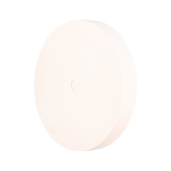 PFERD medium-hard felt disk FKSC diameter 200x30mm bore diameter 20mm - Polishing felt disk