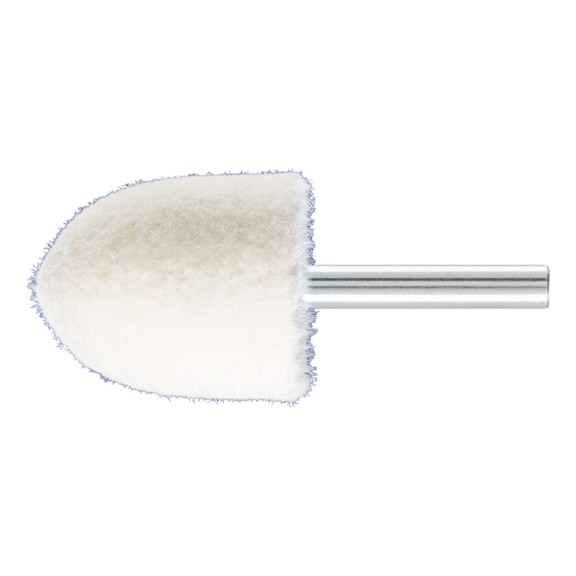 PFERD medium-hard felt polishing points pointed cone shape diameter 30x35mm shaft 6mm - Abrasives, abrasive media (other)