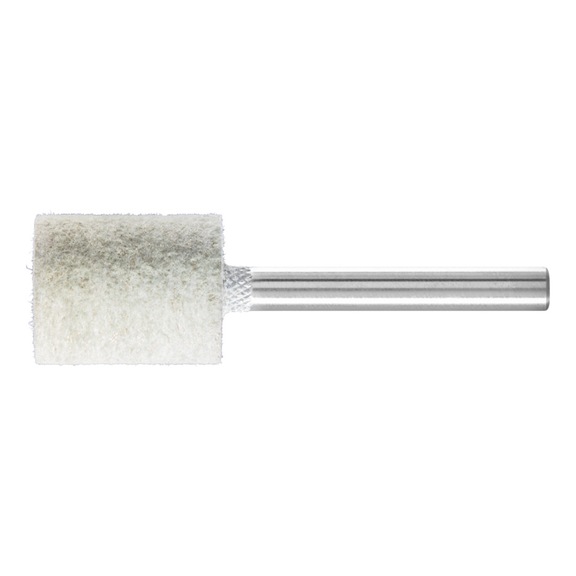 PFERD hard felt polishing points cylindrical shape with face hole diameter 20x25 mm - Abrasives, abrasive media (other)