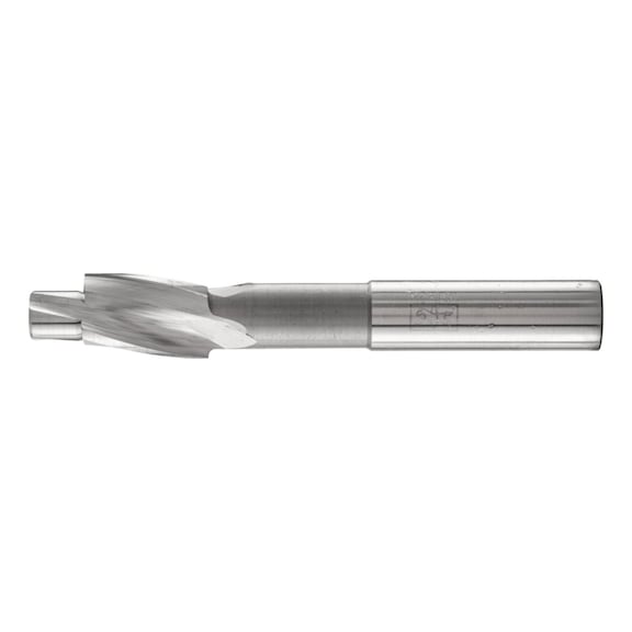 PFERD HSS flat countersink with guide pin DIN 373 diameter 15.0 mm shank 12 mm - Tenon countersink