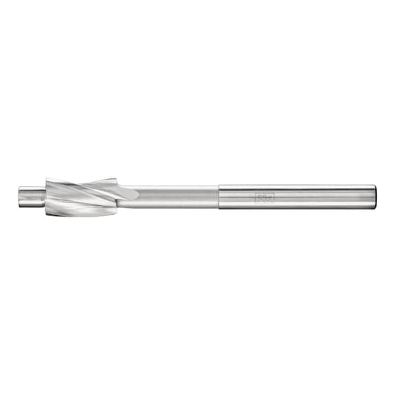 PFERD HSS flat countersink with guide pin DIN 373 diameter 8.0mm shank 5 fine - Tenon countersink