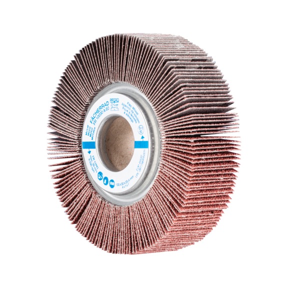 PFERD flap wheel FR diameter 100x30mm bore 25.4 mm A60 - Abrasive tool made of abrasive on a base
