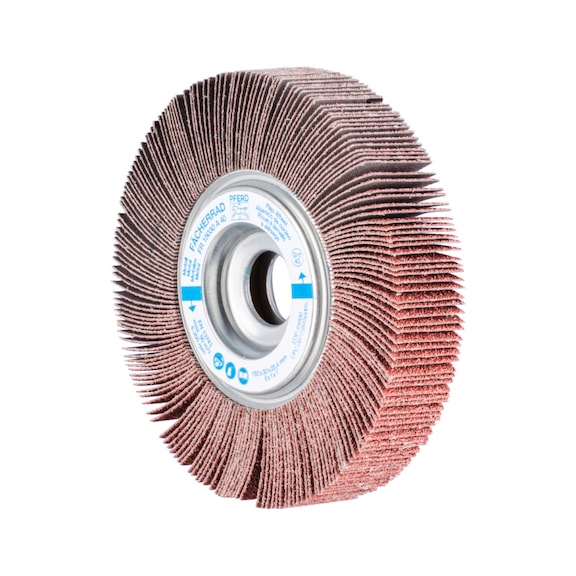 PFERD flap wheel FR diameter 150x30mm bore 25.4 mm A40 - Abrasive tool made of abrasive on a base