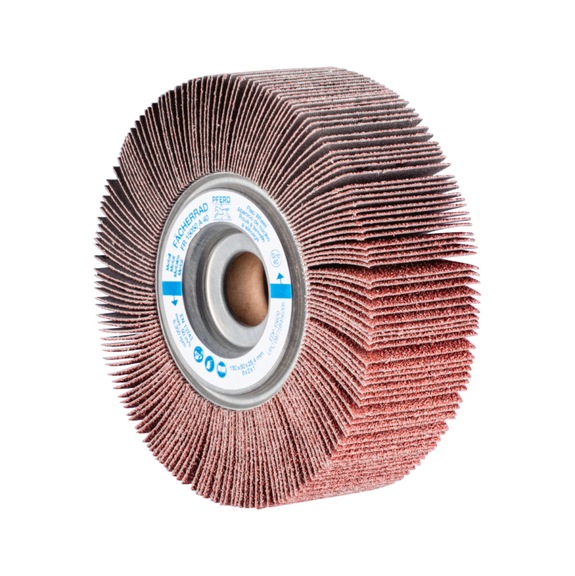 PFERD flap wheel FR diameter 150x50mm bore 25.4 mm A40 - Abrasive tool made of abrasive on a base