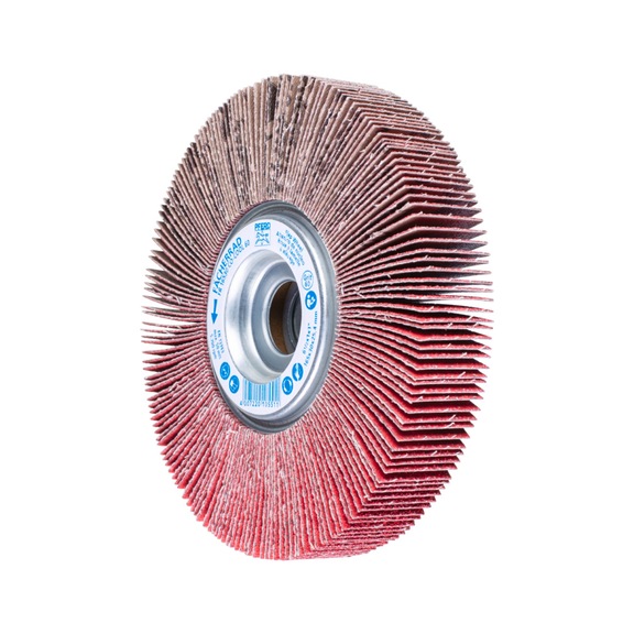 PFERD flap wheel FR diameter 165x30mm bore 25.4 mm CO-COOL60 - Abrasive tool made of abrasive on a base