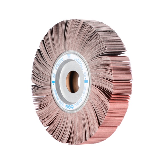 PFERD flap wheel FR diameter 250x50mm bore 44.0 mm A240 - Abrasive tool made of abrasive on a base