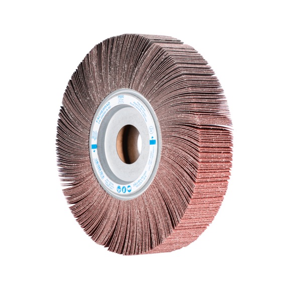 PFERD flap wheel FR diameter 250x50mm bore 44.0 mm A60 - Abrasive tool made of abrasive on a base