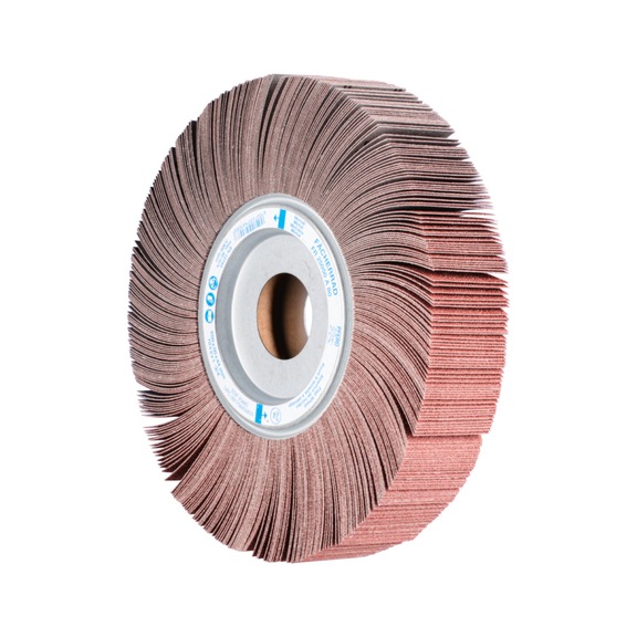 PFERD flap wheel FR diameter 250x50mm bore 44.0 mm A80 - Abrasive tool made of abrasive on a base