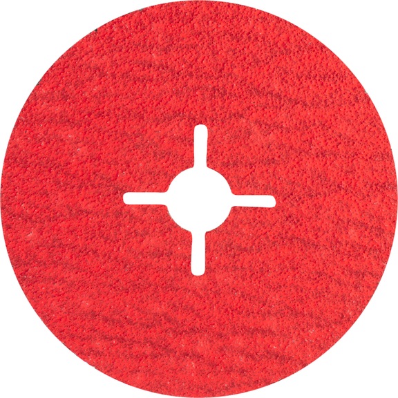 PFERD ceramic grain fiber disc diameter 100mm CO-COOL60 for cool grinding - Abrasive tool made of abrasive on a base