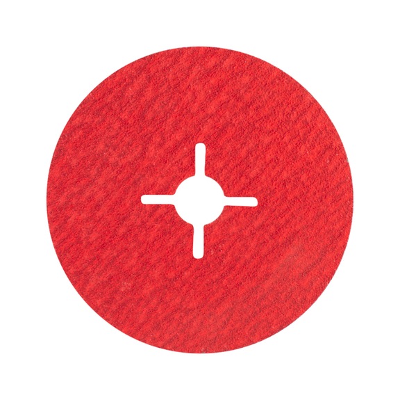 PFERD Keramikkorn Fiberscheibe Durchmesser 100mm CO-COOL80 für kühlen Schliff - Schleifwerkzeug aus Schleifmittel auf Unterlage