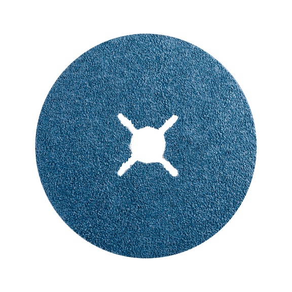 PFERD fiber disc diameter 100mm VICTOGRAIN 80 for maximum performance on steel - Abrasive tool made of abrasive on a base