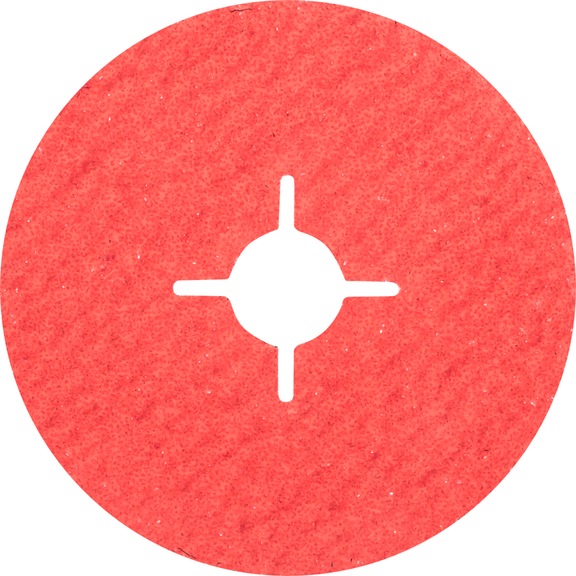 PFERD ceramic grain fiber disc diameter 115 mm CO-COOL36 for cool grinding - Abrasive tool made of abrasive on a base