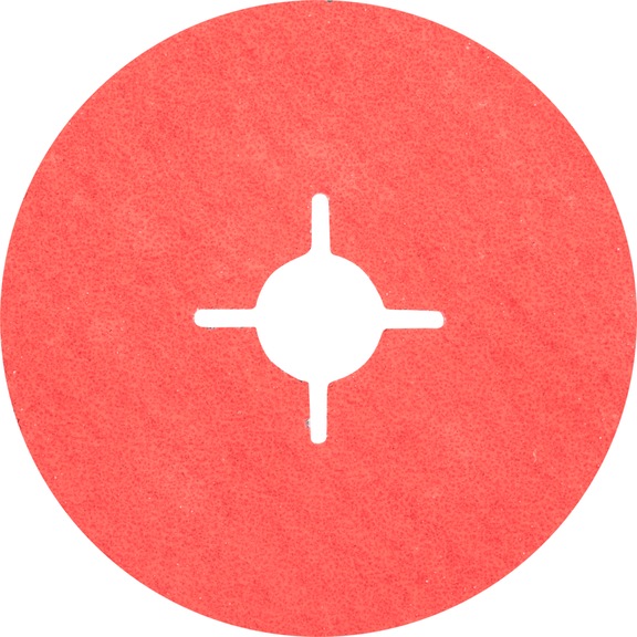 PFERD Keramikkorn Fiberscheibe Durchmesser 115 mm CO-COOL50 für kühlen Schliff - Schleifwerkzeug aus Schleifmittel auf Unterlage