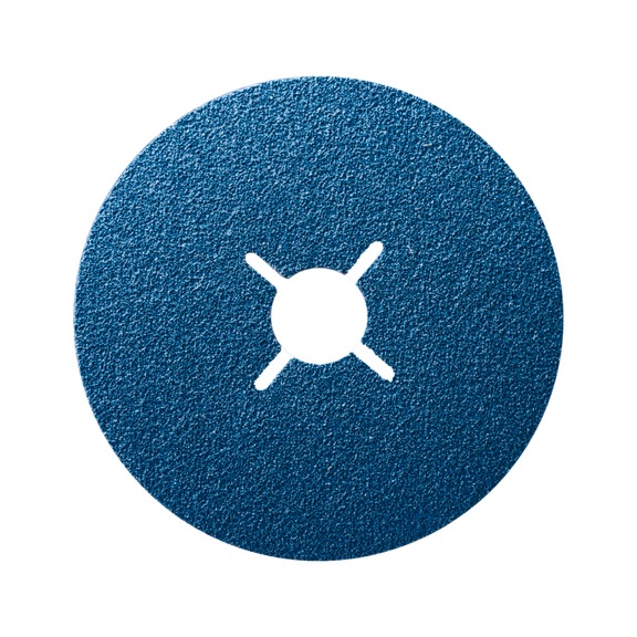 PFERD fiber disc diameter 125 mm VICTOGRAIN 60 for maximum performance on steel - Abrasive tool made of abrasive on a base