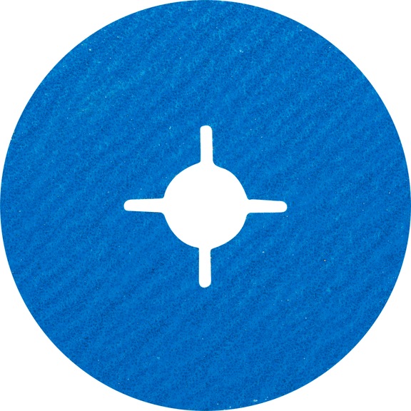 PFERD zirconia fiber disc diameter 115 mm Z-COOL60 for cool grinding - Abrasive tool made of abrasive on a base