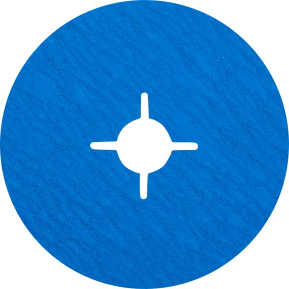 PFERD zirconia fiber disc diameter 125 mm Z-COOL80 for cool grinding - Abrasive tool made of abrasive on a base