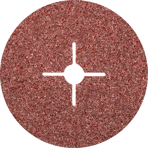 PFERD Korund Fiberscheibe Durchmesser 180mm A16 für universelle Anwendungen - Schleifwerkzeug aus Schleifmittel auf Unterlage
