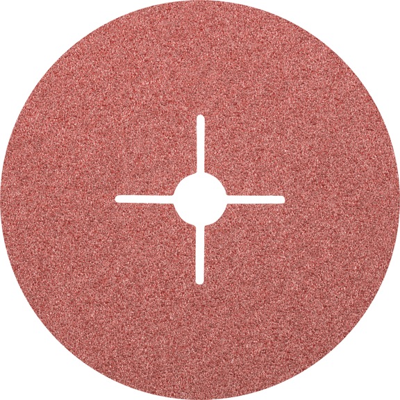 PFERD Korund Fiberscheibe Durchmesser 180mm A36 für universelle Anwendungen - Schleifwerkzeug aus Schleifmittel auf Unterlage