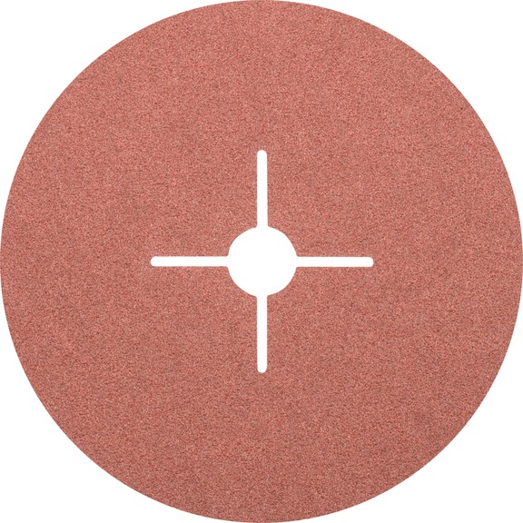 PFERD Korund Fiberscheibe Durchmesser 180mm A50 f&uuml;r universelle Anwendungen - Schleifwerkzeug aus Schleifmittel auf Unterlage