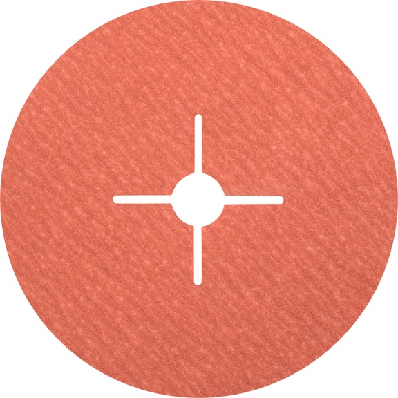 PFERD Korund Fiberscheibe Durchmesser 180mm A-COOL80 für kühlen Schliff - Schleifwerkzeug aus Schleifmittel auf Unterlage