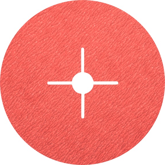 PFERD Keramikkorn Fiberscheibe Durchmesser 180mm CO-COOL120 für kühlen Schliff - Schleifwerkzeug aus Schleifmittel auf Unterlage