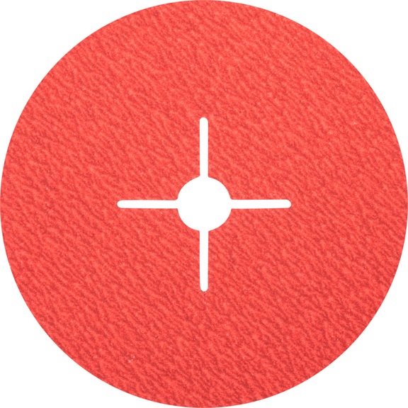 PFERD Keramikkorn Fiberscheibe Durchmesser 180mm CO-COOL60 für kühlen Schliff - Schleifwerkzeug aus Schleifmittel auf Unterlage