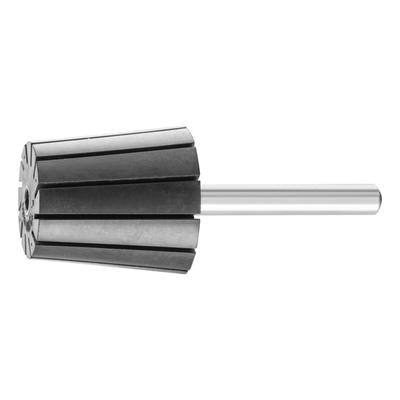 PFERD Schleifhülsenträger GK konisch Durchmesser 22-29x30mm Schaft 6mm - Gummiträger für Schleifhülsen