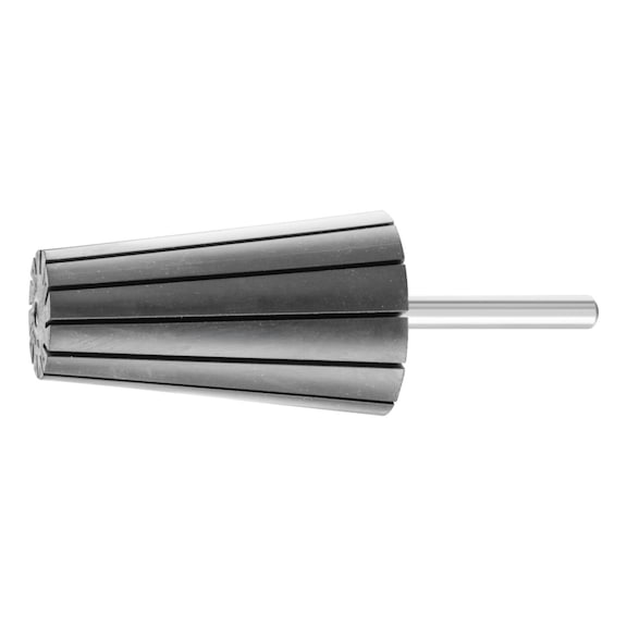PFERD Schleifhülsenträger GK konisch Durchmesser 22-36x60mm Schaft 6mm - Gummiträger für Schleifhülsen