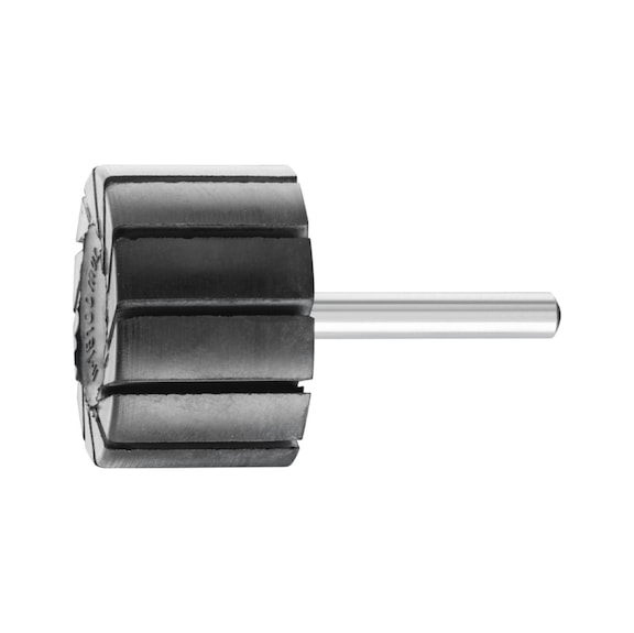 PFERD Schleifhülsenträger GK zylindrisch Durchmesser 38x25 mm Schaft 6 mm - Gummiträger für Schleifhülsen