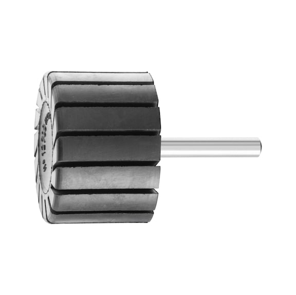 PFERD Schleifhülsenträger GK zylindrisch Hart Durchmesser 45x30mm Schaft 6 mm - Gummiträger für Schleifhülsen