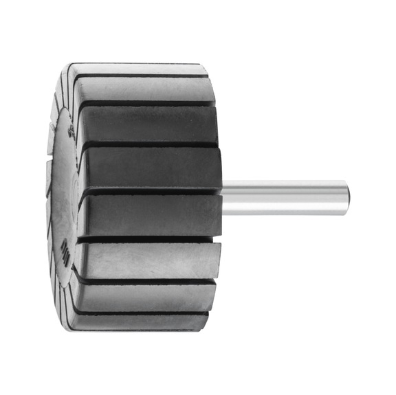 PFERD Schleifhülsenträger GK zylindrisch Durchmesser 60x30mm Schaft 8mm - Gummiträger für Schleifhülsen