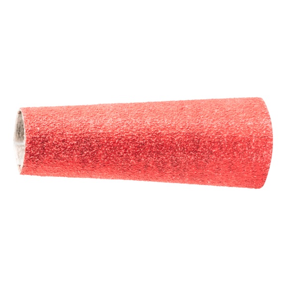 PFERD ceramic grit abrasive sleeve GSB conical diameter 14-21x63 mm CO-COOL120 - Grinding sleeve for straight grinders