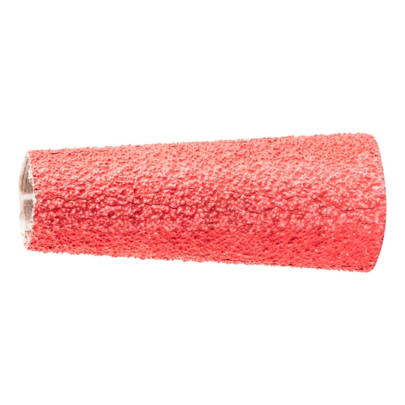 PFERD ceramic grit abrasive sleeve GSB conical diameter 14-21x63 mm CO-COOL60 - Grinding sleeve for straight grinders