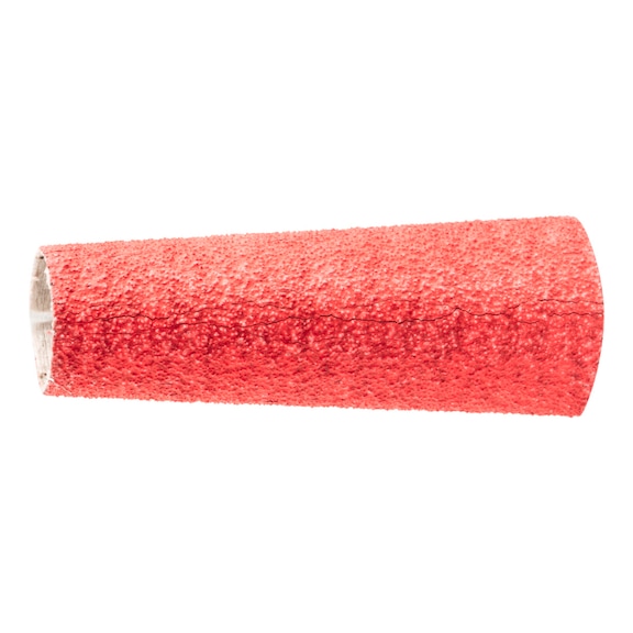 PFERD ceramic grit abrasive sleeve GSB conical diameter 14-21x63 mm CO-COOL80 - Grinding sleeve for straight grinders